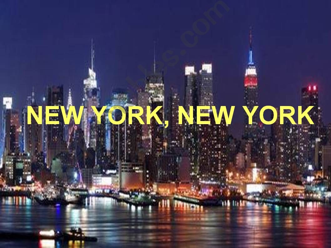 New York City powerpoint