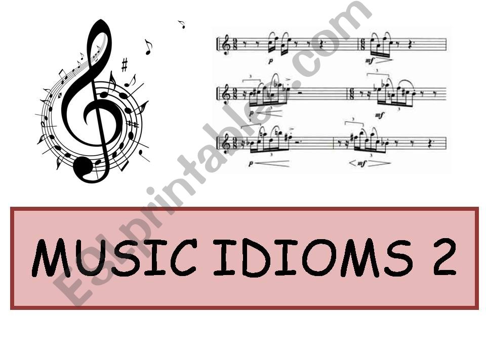 Music Idioms 2 powerpoint