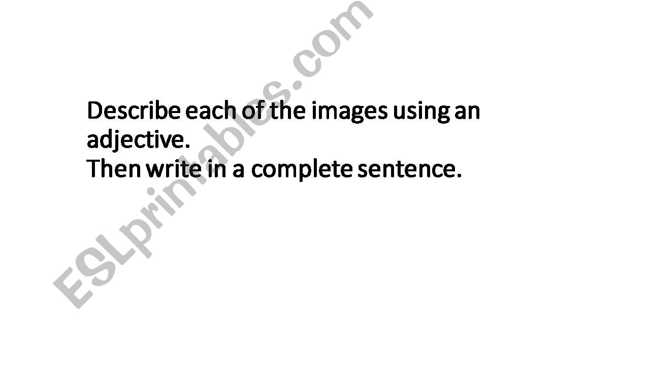 Adjectives powerpoint