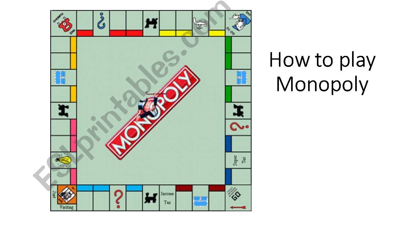 How to play the game of Monopoly