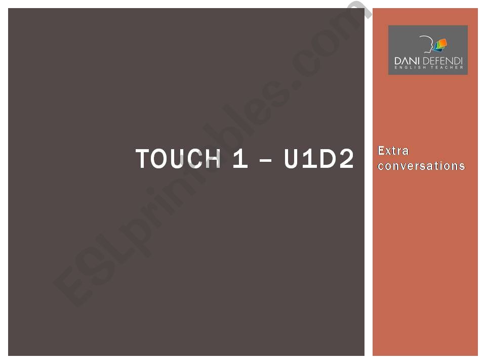 Basic Dialogue  powerpoint