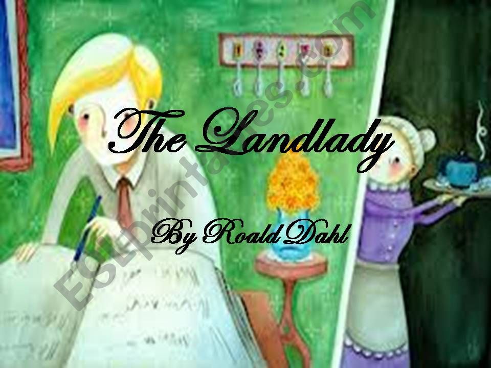 The Flirty Tenant And The Pretty Landlady ESL - English PowerPoints: The Landlady