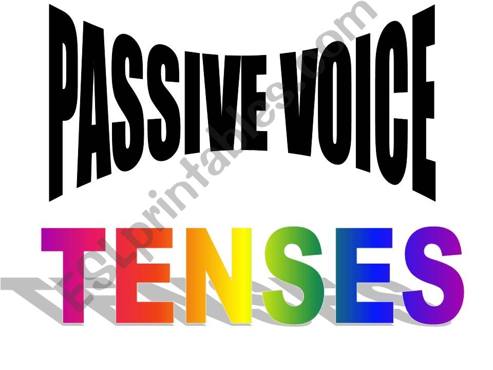 Passive Voice powerpoint