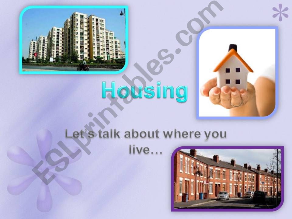 Housing powerpoint