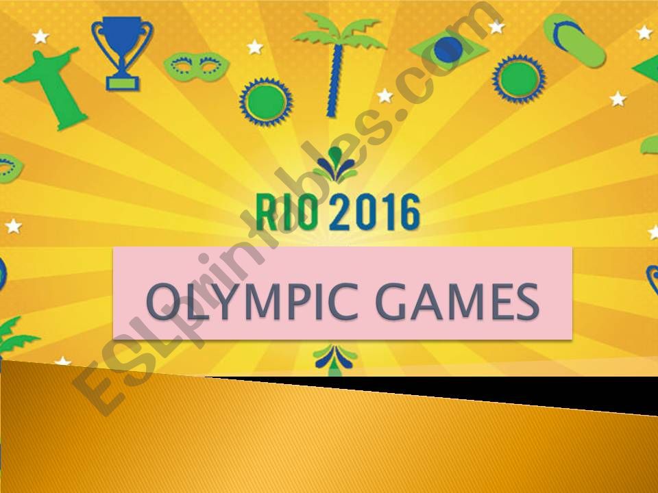 Olympic sports game powerpoint