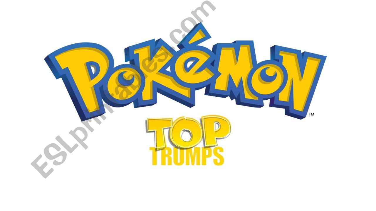 Pokemon Comparative & Superlative