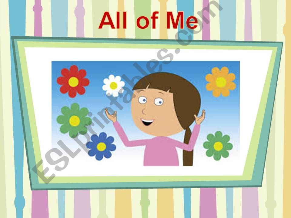 poem: All of Me powerpoint