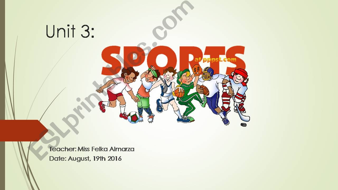 Sports powerpoint