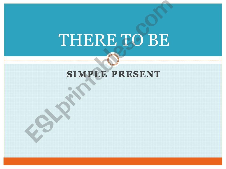 There Be powerpoint