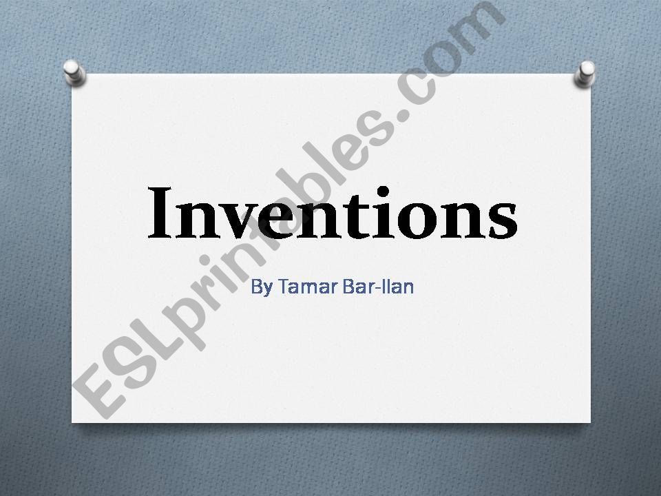 Inventions powerpoint