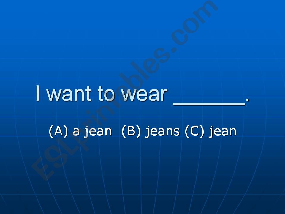 Grammar practice  powerpoint