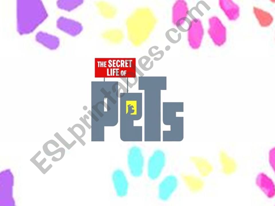 The secret life of pets powerpoint