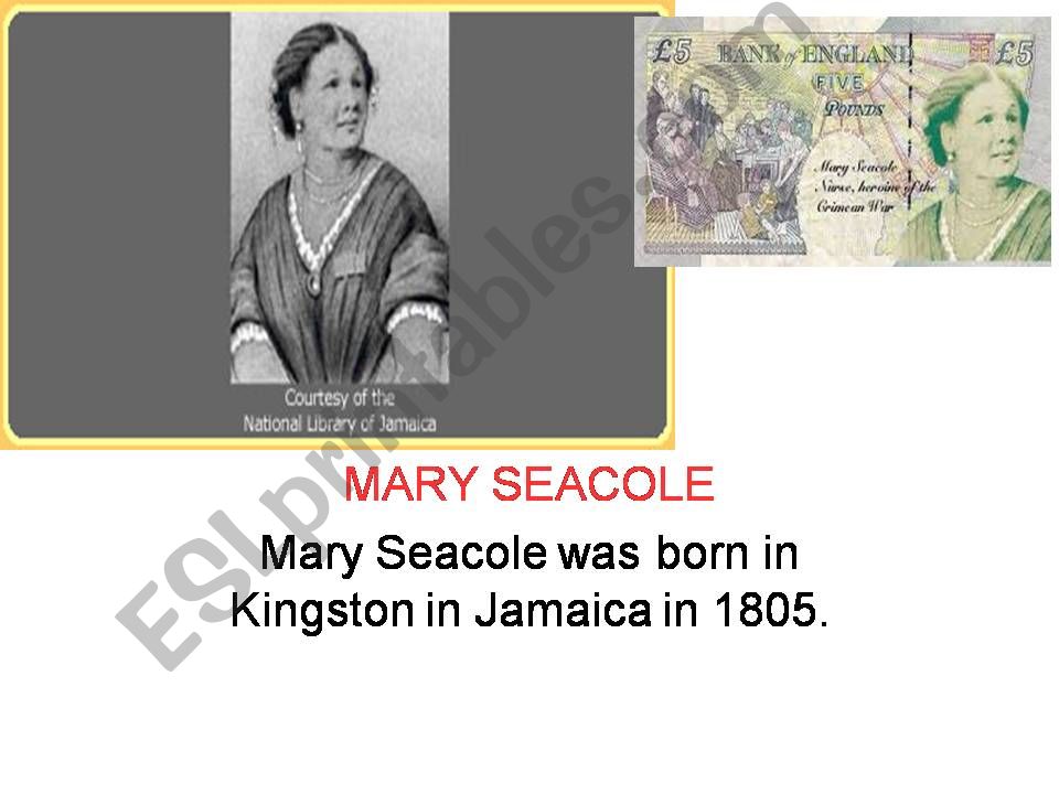 MARY SEACOLE powerpoint