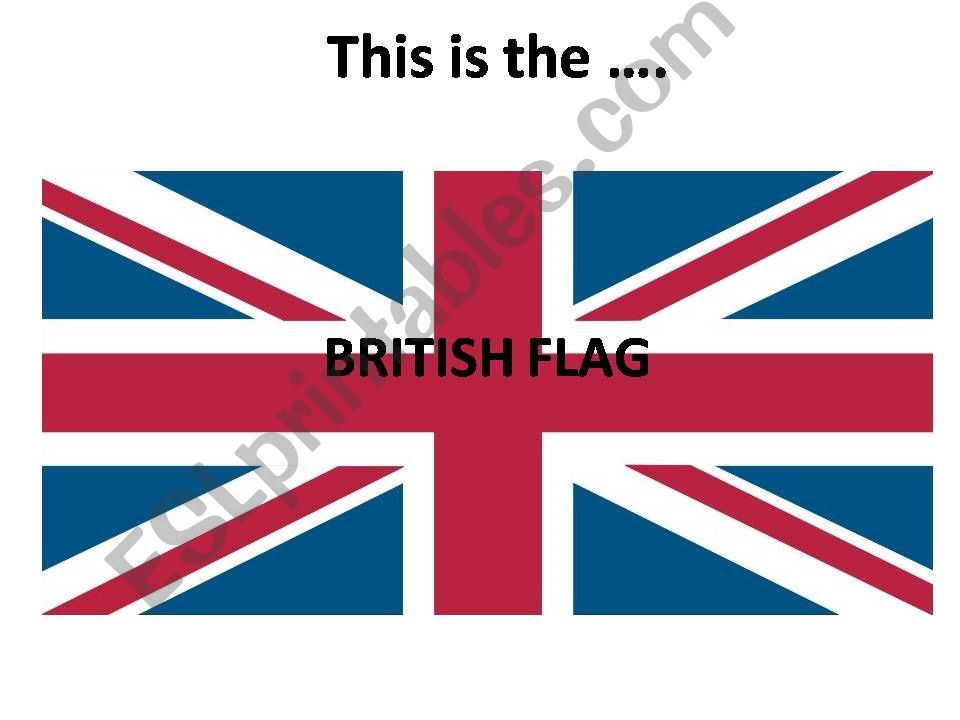 British symbols powerpoint