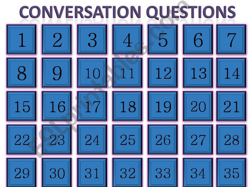Random conversation questions