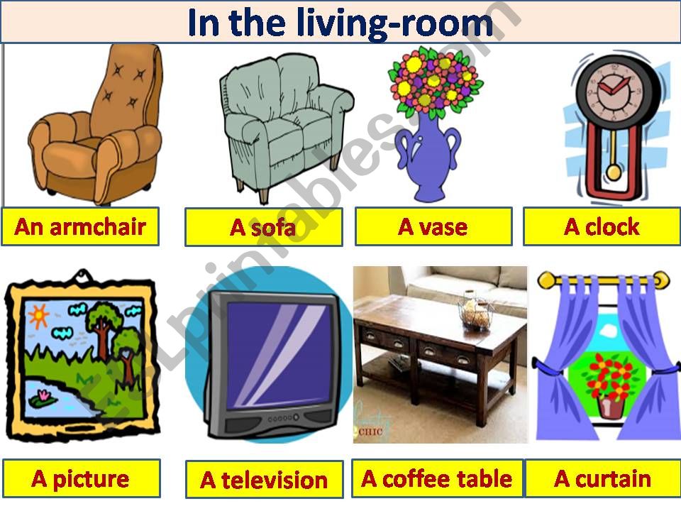 LIVING ROOM powerpoint