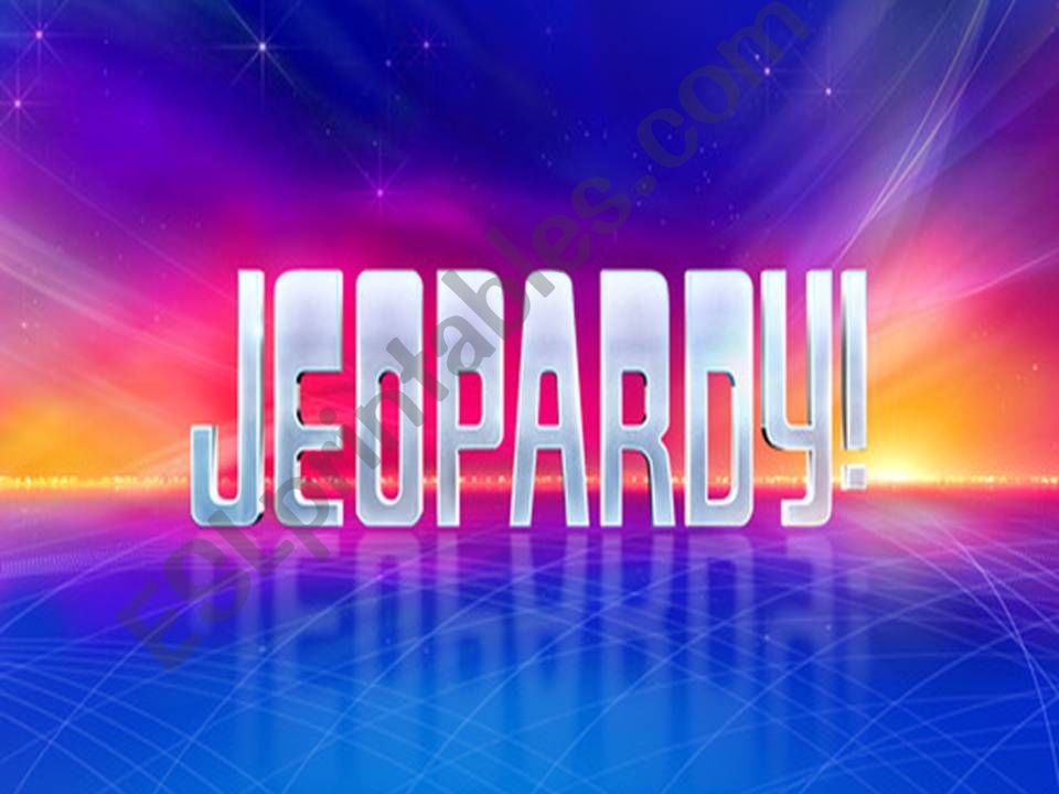 Jeopardy competition powerpoint