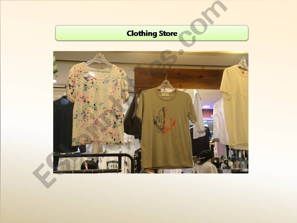 clothing and season powerpoint