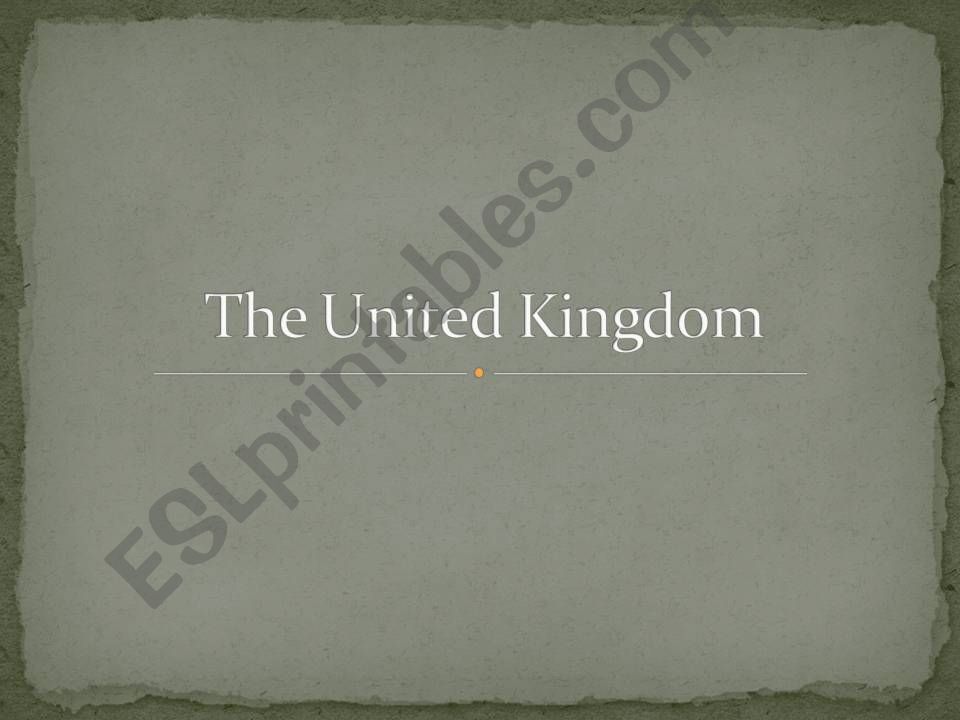 The United Kingdom powerpoint