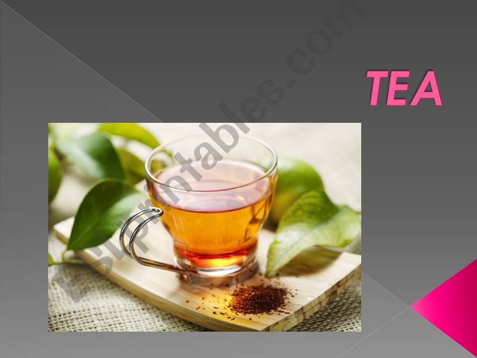 Tea powerpoint