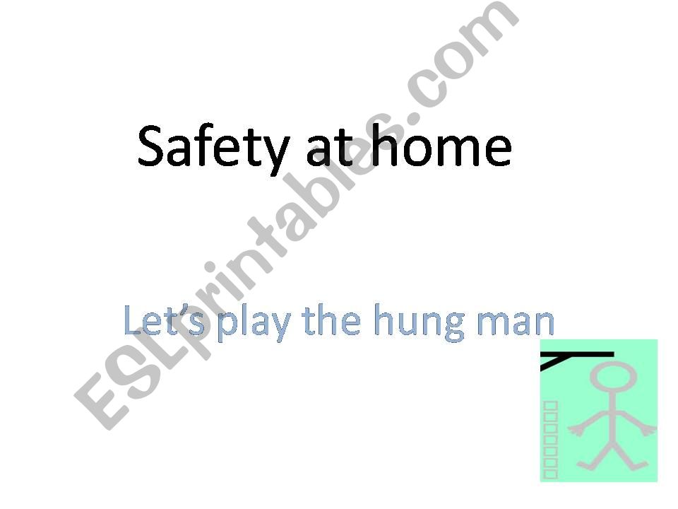 Safety at home powerpoint