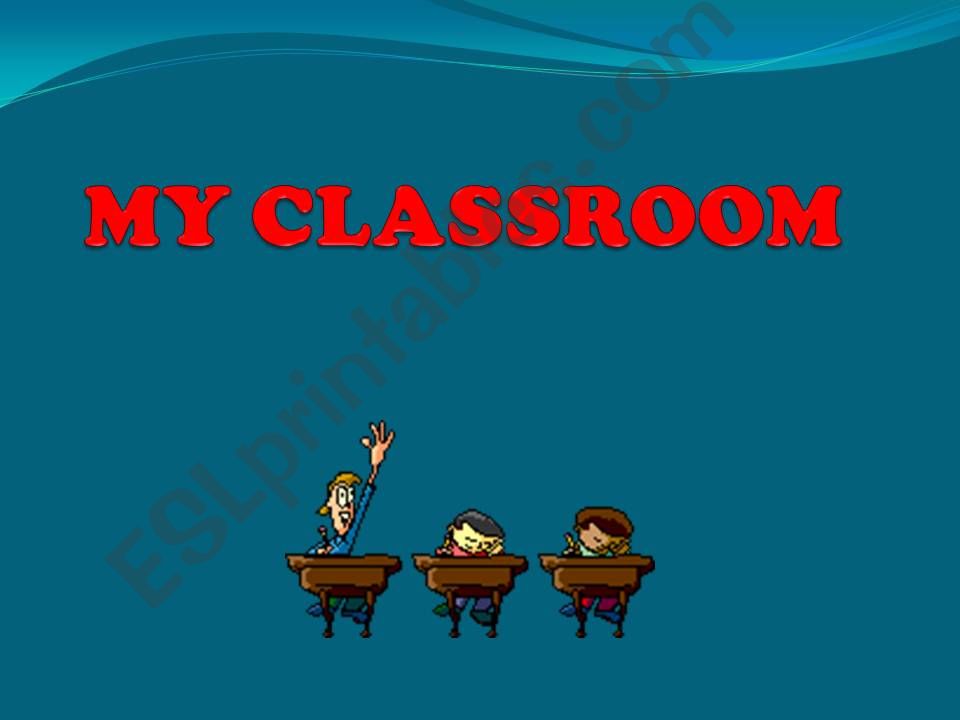 Classroom objects powerpoint