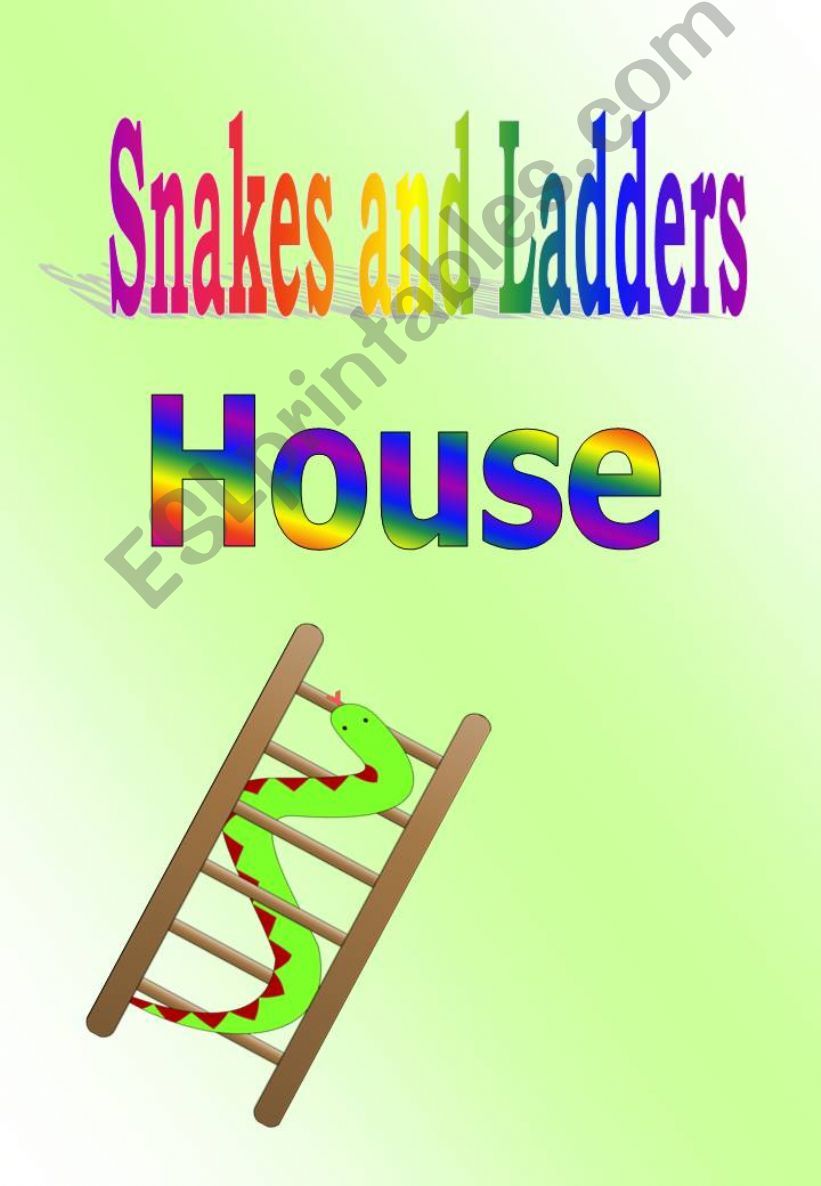 Snakes and Ladders-house powerpoint