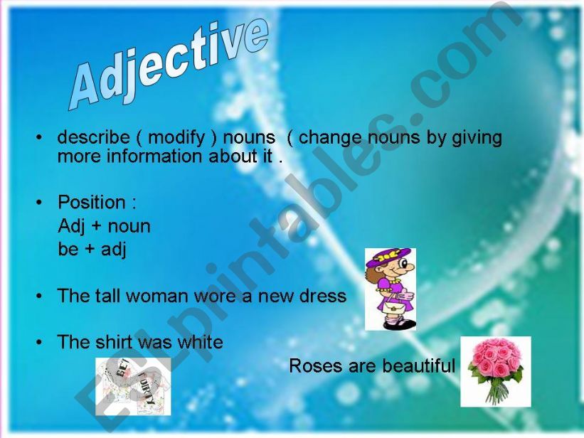 Adjective powerpoint
