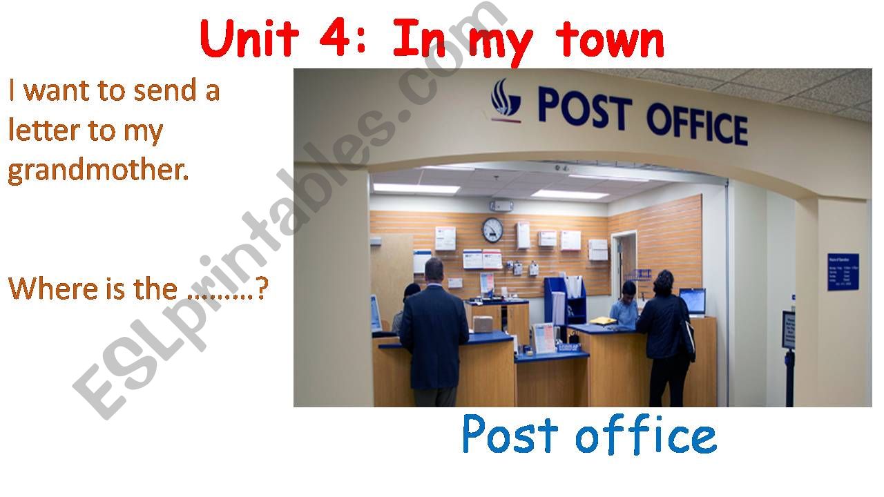 In My Town (2) powerpoint