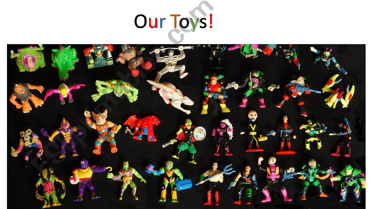 Toys - Speaking class powerpoint