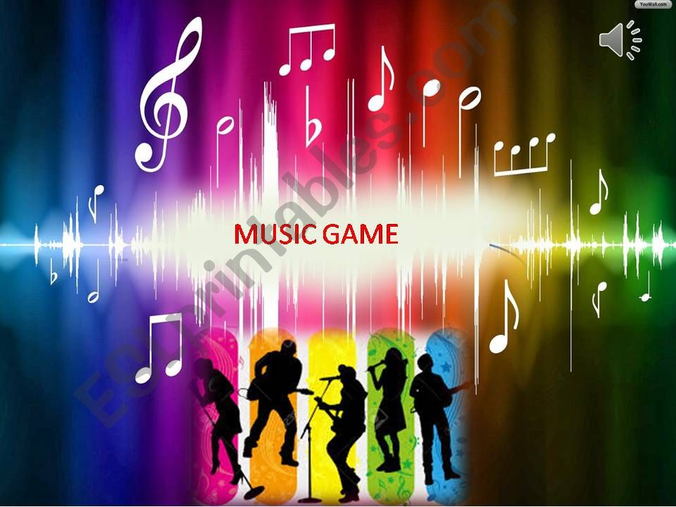 ESL English PowerPoints Music Game