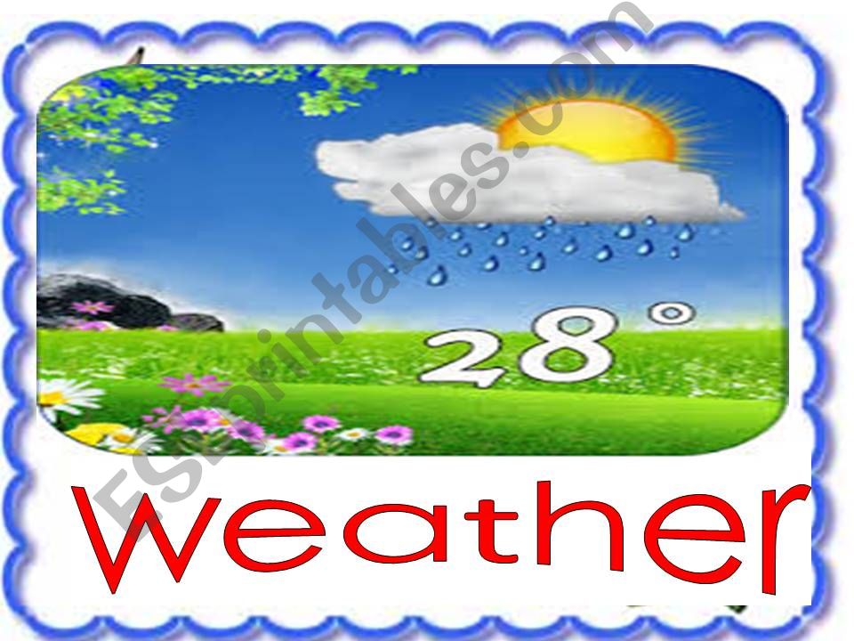 Weather (revised) powerpoint