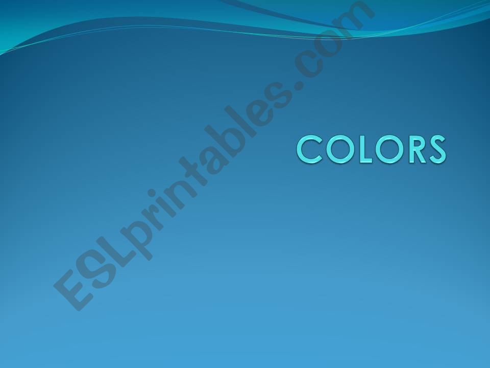 colors powerpoint