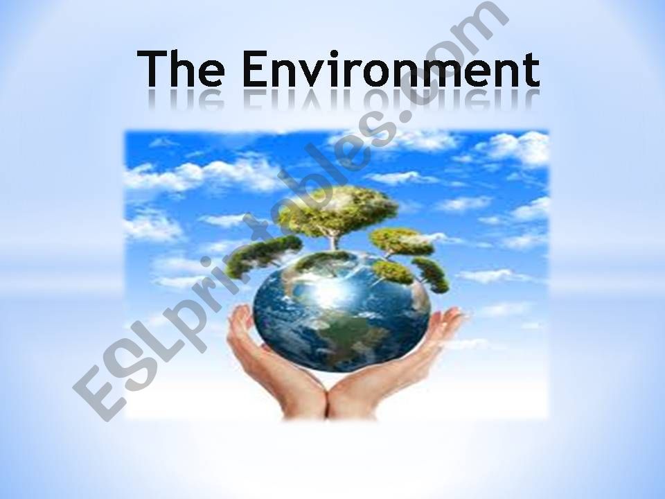 The Environment powerpoint
