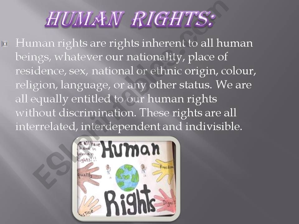 Human Rights powerpoint