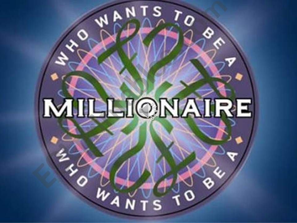 Who Wants To Be a Millionnaire - American English vs British English