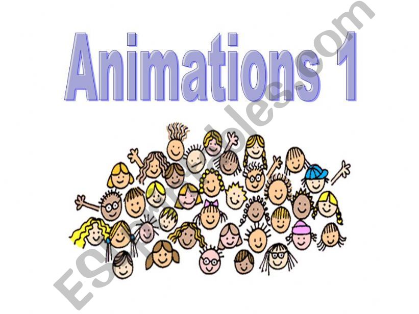 Animations part 1 powerpoint