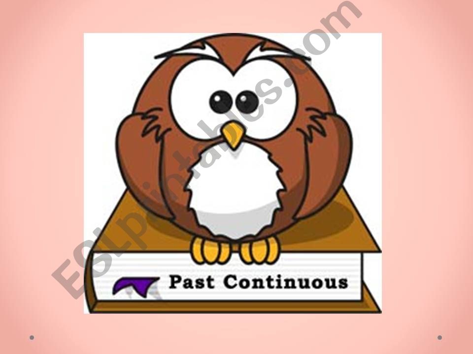 Past Continuous Tense powerpoint