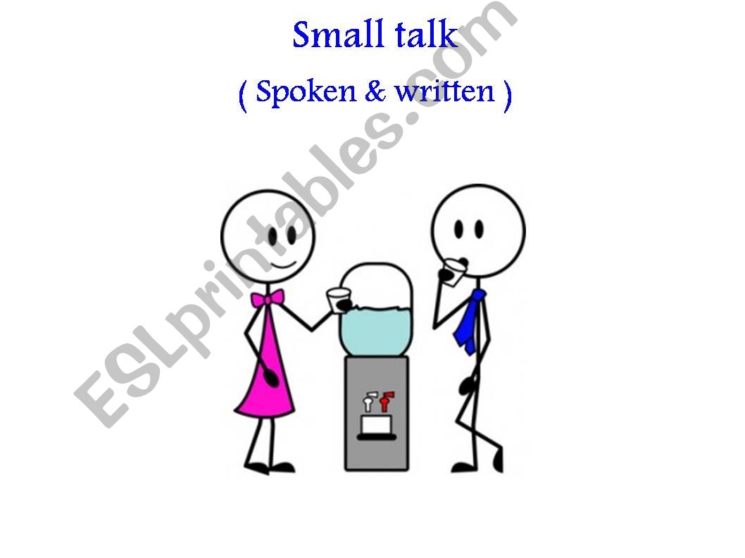 Small Talk powerpoint