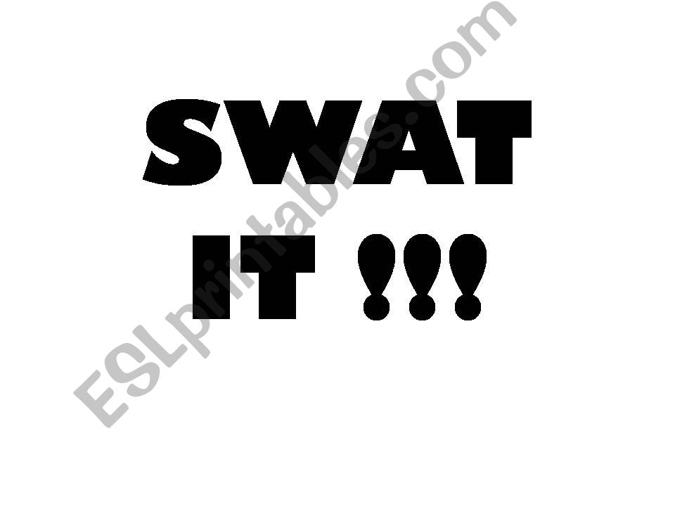 SWAT IT Game powerpoint