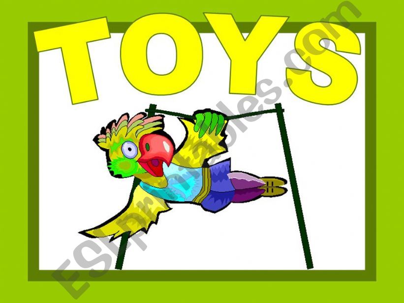 TOYS GAME powerpoint