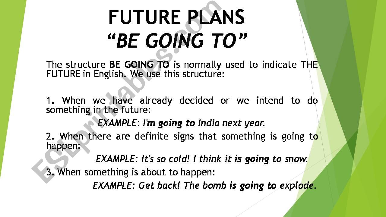 Be going to powerpoint