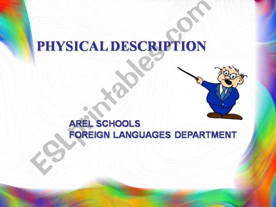 physical description powerpoint