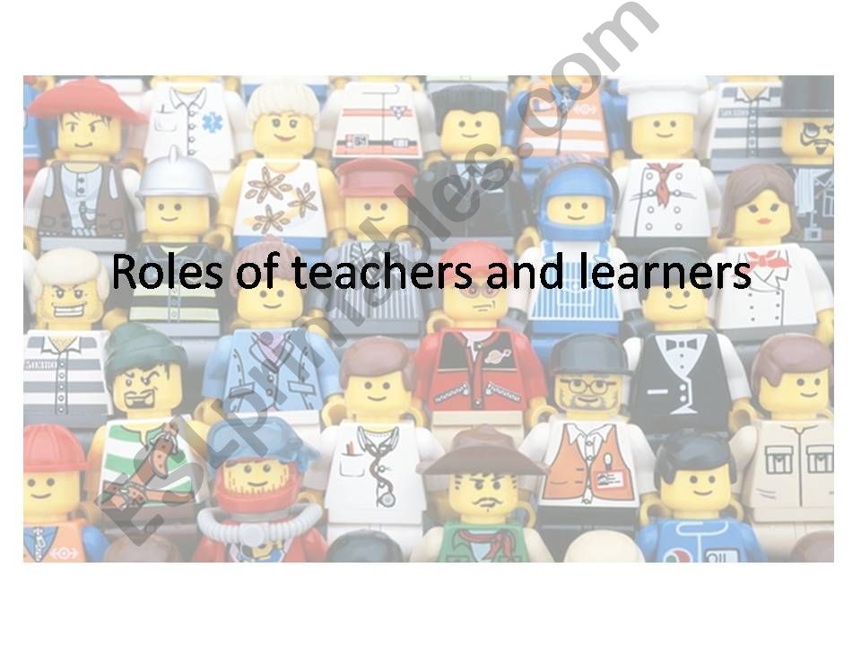 The roles of teachers powerpoint
