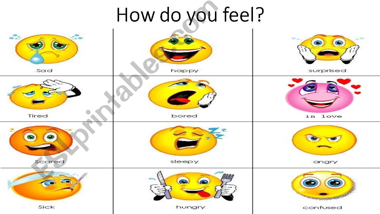 How do you feel? powerpoint
