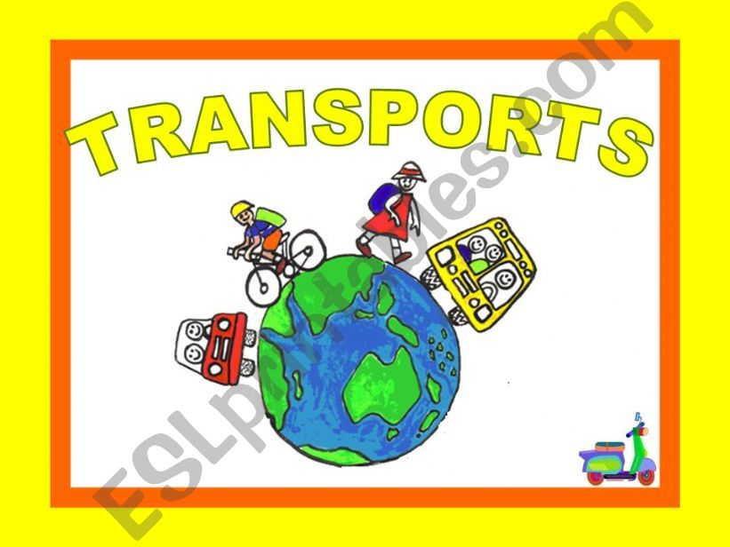 MEANS OF TRANSPORT GAME powerpoint