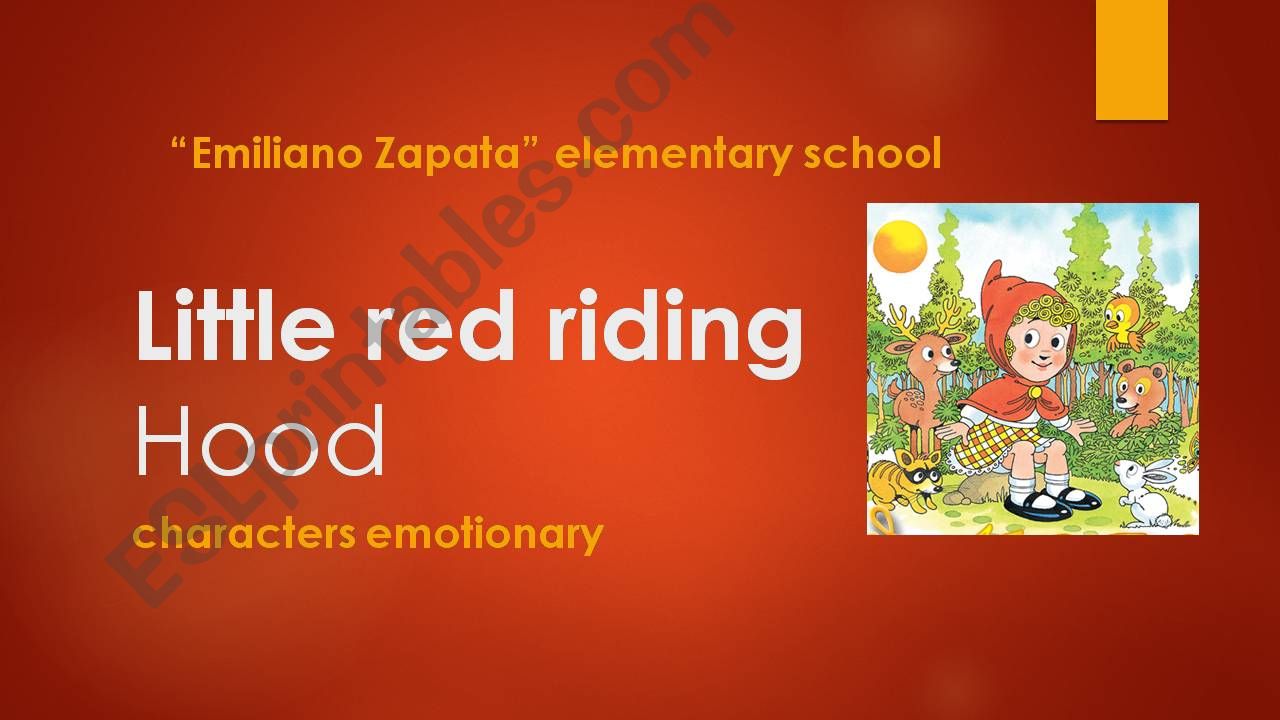 little red riding hood powerpoint