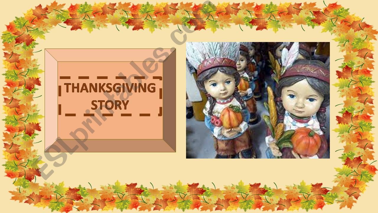 Thanksgiving Story powerpoint