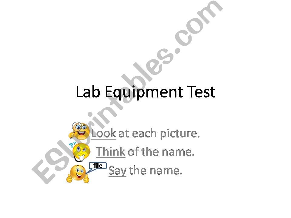 Science Lab Equipment Test/Review