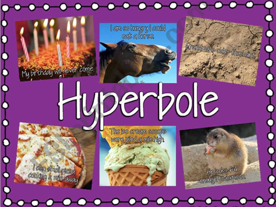 Hyperboles powerpoint